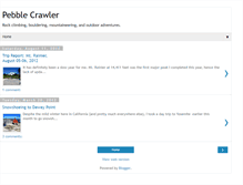 Tablet Screenshot of pebblecrawler.com